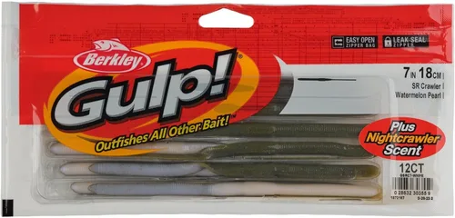 Miniatura 5 de Berkley ¡Gulp! SR Crawler Fishing Soft Bait Perla sandía