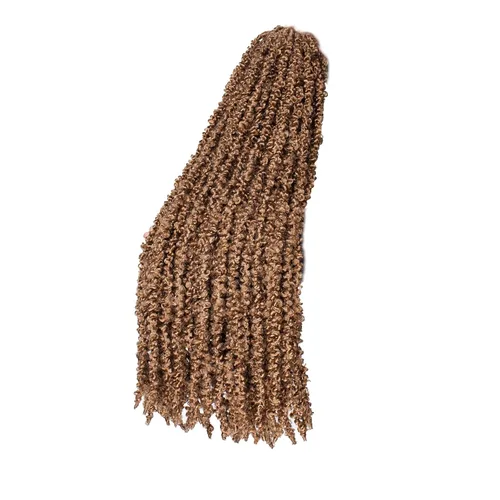 Miniatura 36 de ZRQ Butterfly Locs Cabello de Ganchillo Corto 6 Paquetes Negro Cabello Bob de Ganchillo 8 Pulgadas Locs Sintéticos Desordenados Desgastados Trenzas