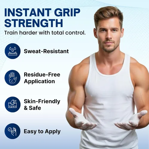Miniatura 2 de Liquid Chalk for Gym & Weightlifting – Fast-Drying Liquid Gym Chalk, Long-Lasting Grip – Mess-Free, Dust-Free Lifting Chalk, Climbing Chalk & Hand