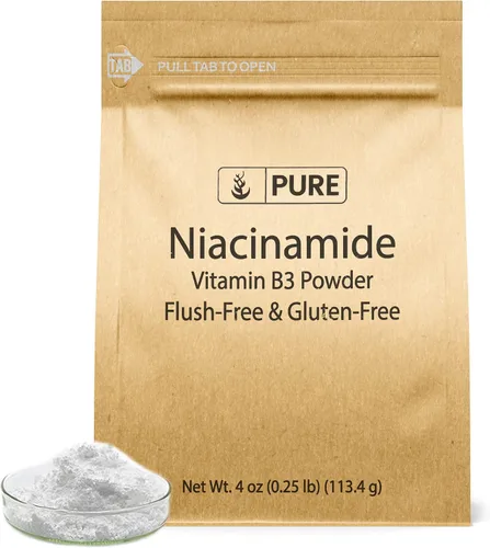 Miniatura 4 de Ingredientes Originales Puros Niacinamida (454g) Vitamina B3, Sin Enrojecimiento, Sin Gluten