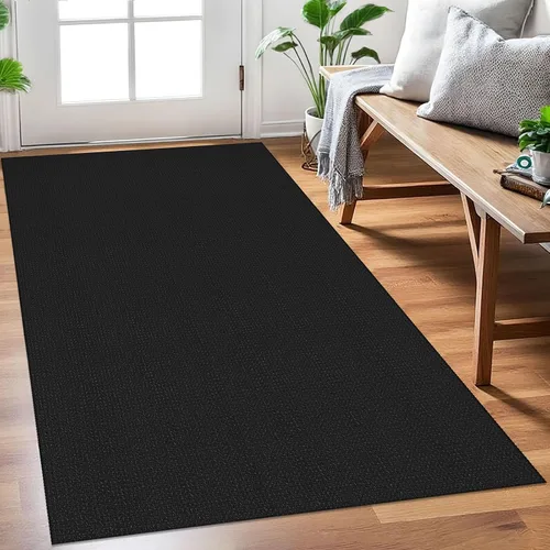 Miniatura 179 de EARTHALL Alfombra de pasillo 3x14 pies, alfombras lavables extra largas para pasillos, tejidas, antideslizante, alfombra trenzada para entrada