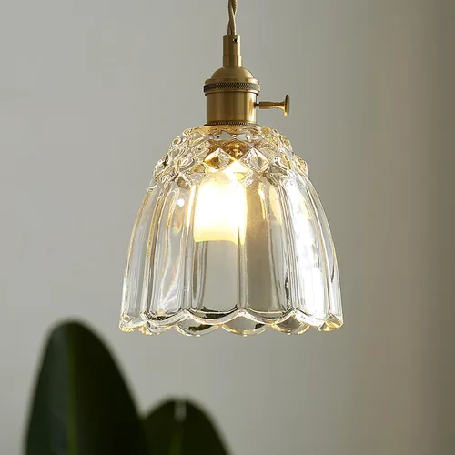 Sedelan Lámpara Colgante Vintage, Luces Colgantes de Vidrio Isla de Cocina, Lámpara Colgante Antigua, Iluminación Colgante Interior para Cocina