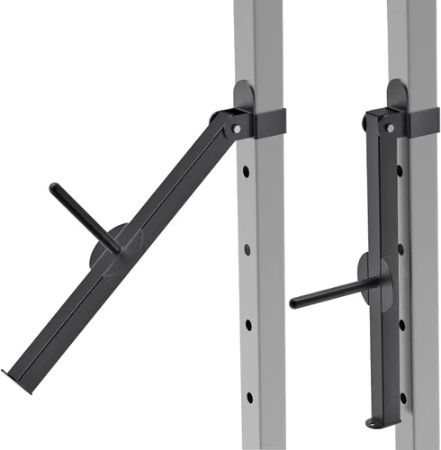 Miniatura 2 de Kipika Accesorio de estante de potencia para orificios de 5/8" y 1" - Equipo de gimnasio para casa resistente para estante de sentadillas de 2x2