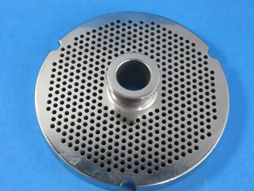 Tamaño #52 x 1/8" FINE Grind - Plato para picar carne comercial por Smokehouse Chef. Se adapta a Hobart, Butcher Boy, Biro, Berkel y otros (agujeros