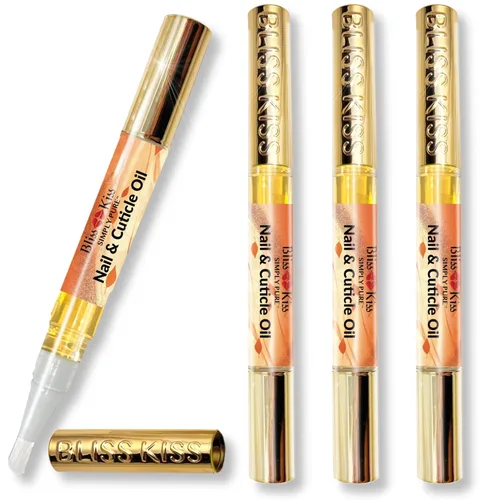Miniatura 12 de NUEVO Bliss Kiss simplemente aceite puro de cutícula y uña kit principiante