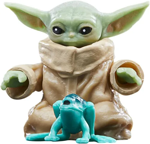 Miniatura 3 de STAR WARS Serie The Black Grogu, Figura de acción coleccionable de The Mandalorian a escala de 15 cm, juguetes para niños a partir de 4 años