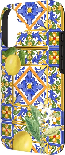 Miniatura 2 de Sicilian,Italian,Summer,Tiles,Citrus,Mosaic,Majolica Art Case for iPhone 17