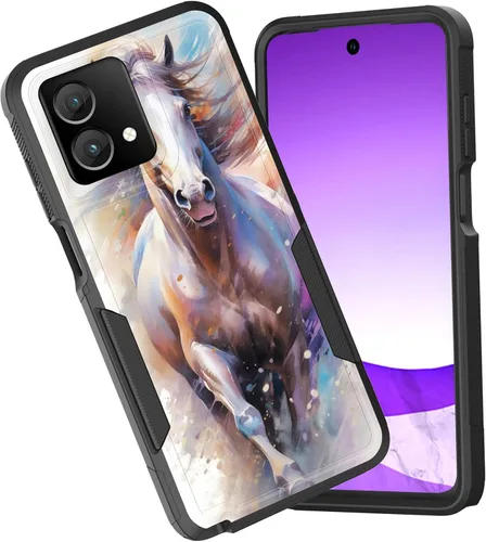 Miniatura 175 de Funda protectora para Motorola Moto G Stylus 5G 2025/Moto G Stylus 5G 2026, funda protectora híbrida de doble capa resistente a prueba de golpes
