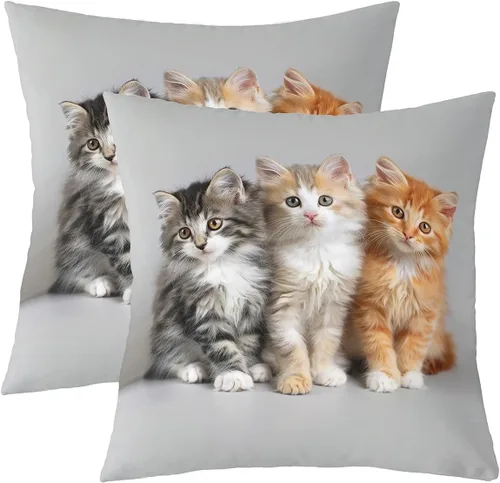 Miniatura 7 de Juego de 2 fundas de almohada de galaxia de 16 x 16 pulgadas, fundas de almohada decorativas suaves para espacio exterior impresas en 3D, fundas