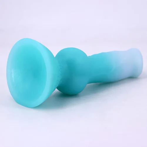 Miniatura 8 de Consolador para perro, pene monstruo anudado con ventosa, consoladores de lobo de 7.4 pulgadas, juguetes anales de silicona de fantasía
