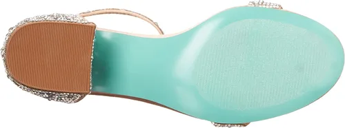 Miniatura 4 de Blue by Betsey Johnson SB-MARI - Sandalias de tacón para mujer, Azul