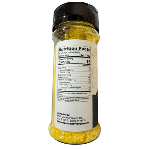 Miniatura 3 de Amish Country Popcorn Paquete variado de condimentos Queso cheddar – 5.1 oz y queso cheddar blanco – Condimento de palomitas de maíz de 3.8 onzas