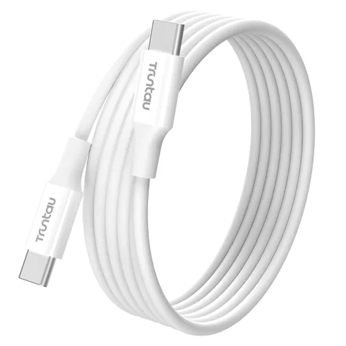 Miniatura 29 de Cable USB A a USB C de 6 pies, cable de carga rápida de 60 W compatible con iPhone 17/17 Pro Max/16/16e/16 Plus/15 Pro Max, Samsung Galaxy Blanco