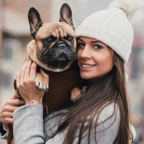 Miniatura 27 de PLwelth Pulseras de perro de cachorro para mujeres y hombres, regalos conmemorativos para amantes de las mascotas, regalos de amistad para ella, sus