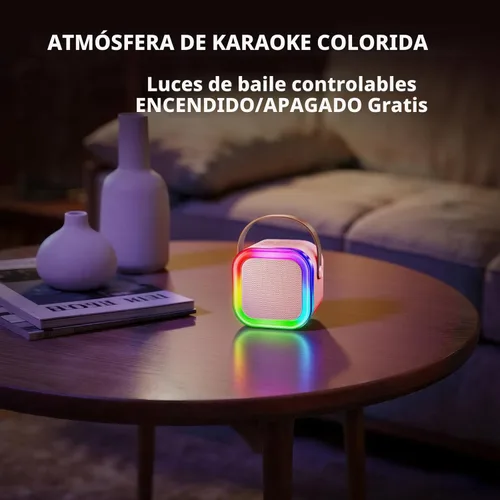 Miniatura 8 de Kinglucky Mini máquina de karaoke para niños, la mejor selección de regalo de cumpleaños para niñas de 3, 4, 5, 6, 7, 8, 9, 10, 11, 12 años