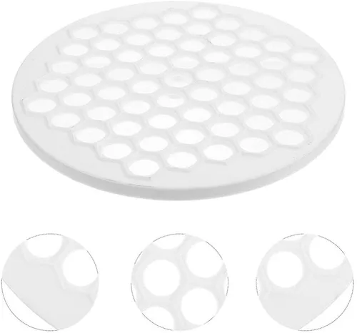 Miniatura 3 de Kichvoe 2 piezas de molde para hacer bolas de masa hervida para ravioles caseros Wontons y calcomanías de olla de diseño reutilizable para hacer
