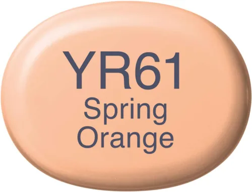 Miniatura 2 de Copic Marcadores YR61-Boceto, actualización de pin de piel amarillenta a naranja primavera Yr61 Primavera Naranja