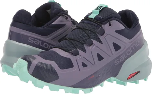 Miniatura 7 de Salomon Zapatillas de correr Speedcross 5 Trail para mujer, Azul Patchwork, B(M) US