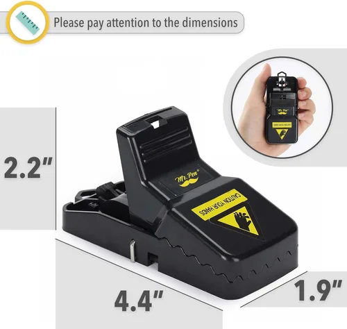 Miniatura 3 de Mr. Pen - Trampas para ratones para interiores para el hogar, paquete de 3, trampas para ratones para casa en interiores y exteriores, trampas