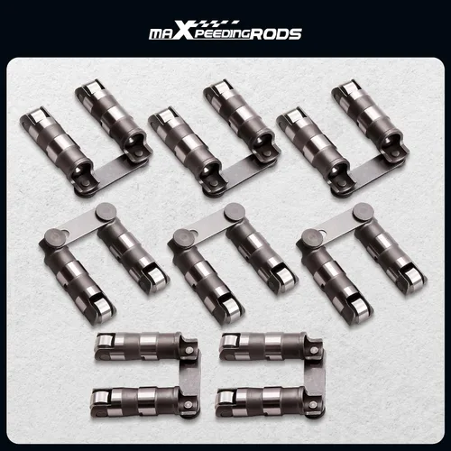 Miniatura 8 de maXpeedingrods para elevadores de rodillos Chevy 350, elevadores de rodillos hidráulicos para Chevy SBC Small Block V8 350 265 283 327 302 307 400