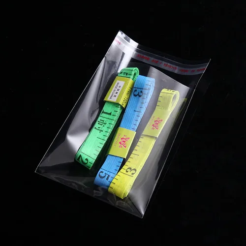 Miniatura 5 de Bolsas de celofán autosellantes, bolsa para galletas de 4 x 6 pulgadas, bolsas de celofán resellables transparentes autoadhesivas, 100