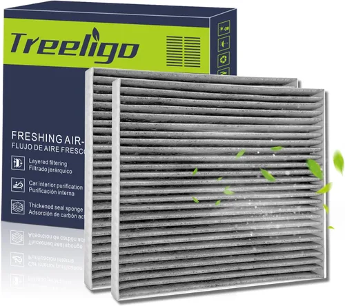 Miniatura 10 de Treeligo CF10285 Filtro de aire de cabina Compatible con Camry (2007-2017), RAV4 (2006-2018), Corolla (2009-2019), 4Runner, Outback, Tundra
