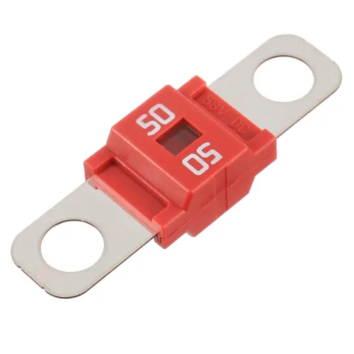 Miniatura 2 de BOJACK AMI/Midi 50A Fusible de alta corriente - Fusible atornillado de 50 amperios para automóviles, camiones, vehículos de construcción, autobuses