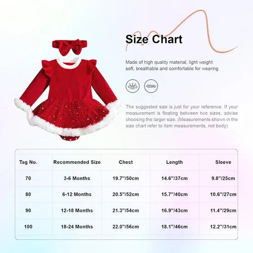 Miniatura 5 de Rswnyirn Vestido mameluco de Navidad para niñas pequeñas, vestido de tul de princesa de terciopelo rojo con diadema