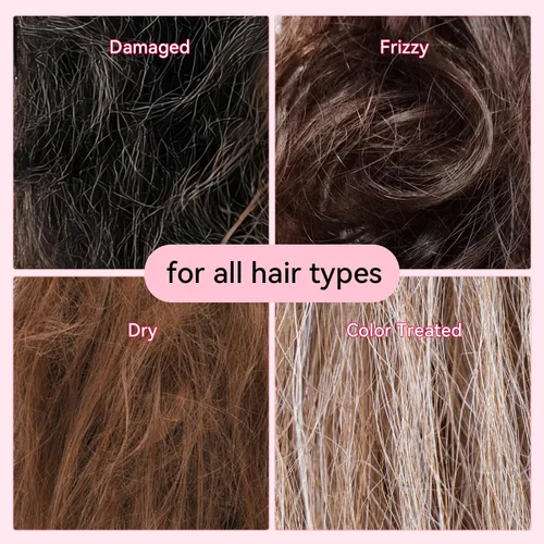 Miniatura 7 de Herbalosophy Juego de champú y acondicionador de queratina, fórmula nutritiva e hidratante para cabello dañado y seco, altamente hidrata y repara