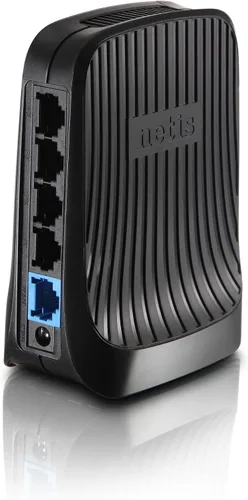 Netis Enrutador inalámbrico WF2412 N150, punto de acceso y repetidor todo en uno, QoS avanzado, configuración fácil de WPS, tamaño compacto