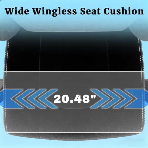 Miniatura 5 de Ergonomic Gaming Chair with Massage Lumbar Support and Footrest Height Adjustable Fabric Computer Chair with Pocket Spring Cushion for Video Game