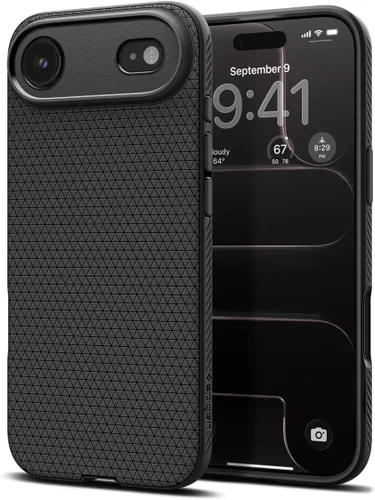 Miniatura 9 de Spigen Liquid Air - Funda diseñada para iPhone 13 (2021), color negro mate