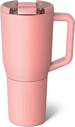 Miniatura 27 de BrüMate Müv – Taza de café térmica de 25 onzas, 100% a prueba de fugas, con asa y tapa, taza de café de acero inoxidable para viaje, taza de café