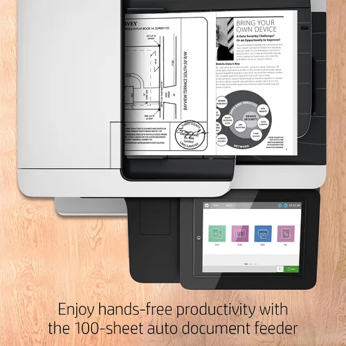 Miniatura 7 de HP LaserJet Enterprise MFP M528f Impresora monocromática todo en uno con Ethernet integrado e impresión de 2 caras (1PV65A)