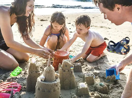 Miniatura 6 de Zapatos de jardín de dibujos animados de anime para niños pequeños, lindos zuecos sandalias, zapatos de agua para niños y niñas, pantuflas de playa