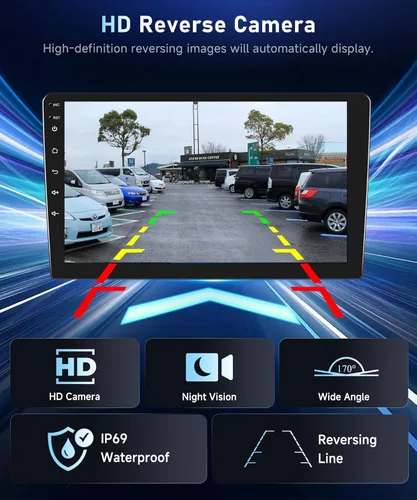 Miniatura 7 de 8Core4+64G Estéreo de coche para Toyota Avalon 2006-2010 Wireless CarPlay/Android Auto Android Radio con Qualcomm 9 pulgadas IPS pantalla táctil