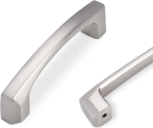 Miniatura 22 de COTYKILEY - Paquete de 10 manijas de gabinete de cocina color latón envejecido de 3 pulgadas (76mm), accesorios dorados para gabinetes de cocina