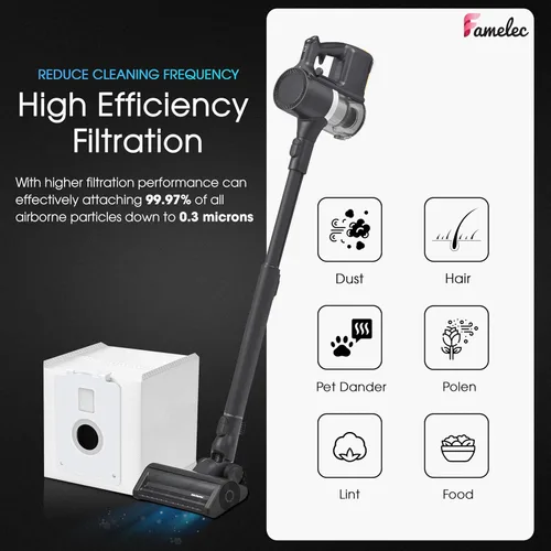Miniatura 2 de Paquete de 10 bolsas de aspiradora LG, compatibles con LG CordZero todo en uno, aspiradora de torre A939KBGS A938KBGS A937KGMS, bolsas de repuesto