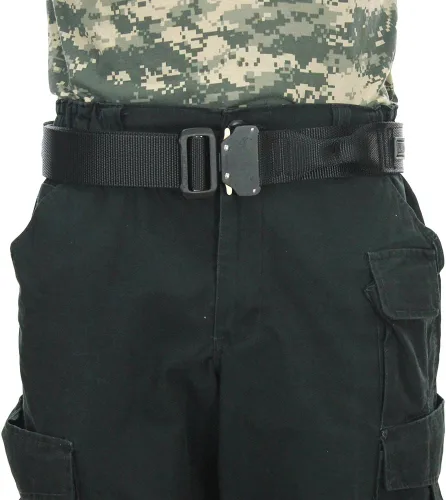 Miniatura 7 de Fusión Tactical Militar Policía Riggers Cinturón Generación II Tipo A Negro Mediano 33-38"1.5" Ancho