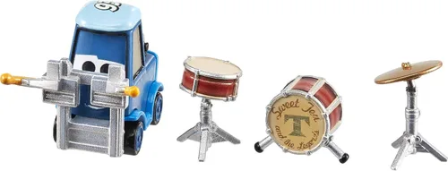Disney Cars Toys Pam Wheeldarrow, vehículo de personaje favorito de los fanáticos a escala 1:55 para carreras y contar historias, regalo para niños