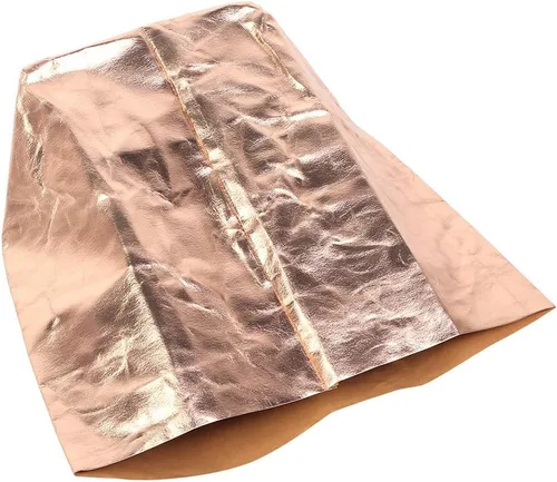 Miniatura 8 de Fydun Kraft Paper Washable Reusable Planting Bag Plant Growing Bags for Garden Balcony Rose Gold20x20cm Kraft Paper Washable Reusable for Family