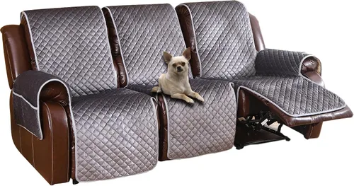 Miniatura 19 de Fundas de terciopelo reclinables antideslizantes, impermeables, grandes para sillas reclinables, para sillas de cuero, funda de sofá reclinable