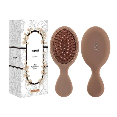 Miniatura 13 de RHOS Mini cepillo de cabello para mujeres, hombres y niños, cepillo de cabello tamaño viaje para bolso, bolsillo, mochila, pequeño cepillo de paleta