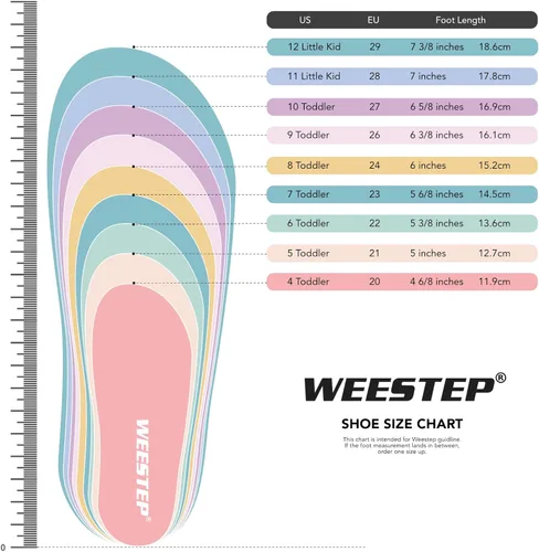 Miniatura 6 de Sandalias ligeras Weestep para niños y niñas, con cierre de velcro