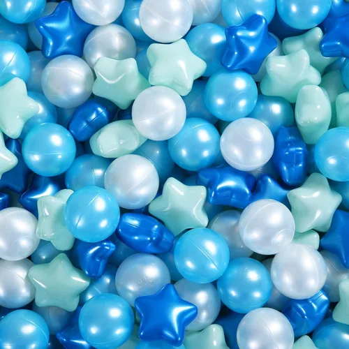 Miniatura 14 de Star Ball Pit Balls for Toddlers - 100 200 500 Pack Phthalate & BPA Free Plastic Toy Balls for Kids, Ball Pool Play Tent, Baby Kiddie Pool Water