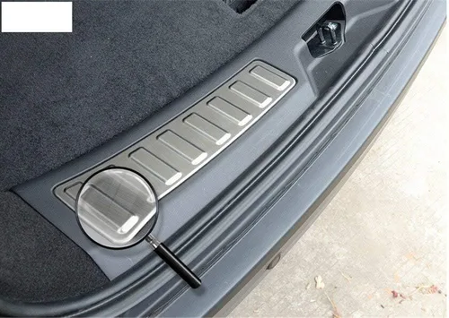 Miniatura 2 de YIWANG Protector de parachoques de acero inoxidable 304 para puerta trasera interior de automóvil, 2 piezas para Land Rover Discovery