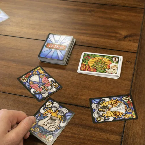 Miniatura 9 de Calliope Juegos Hive Mind Family Fun Game Descubre lo bien que piensas igual y con bono 12 días de Navidad juego de cartas