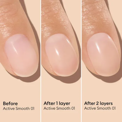 Miniatura 6 de Manucurist Active Smooth 01 Esmalte Corrector y Cuidado de Uñas - Esmalte de Uñas Nude 2 en 1: Fortalecedor y Crecimiento de Uñas - Sin Lámpara