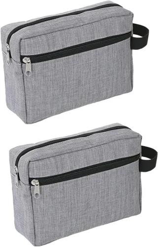 Beavorty Bolsa de almacenamiento para hombre, bolsa de aseo para hombre, bolsa organizadora de maquillaje de viaje, bolsas de viaje para maleta, el