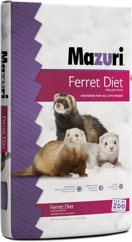 Miniatura 6 de Mazuri Alimento nutricionalmente completo para hurones Bolsa de 5 libras (5 lb.)